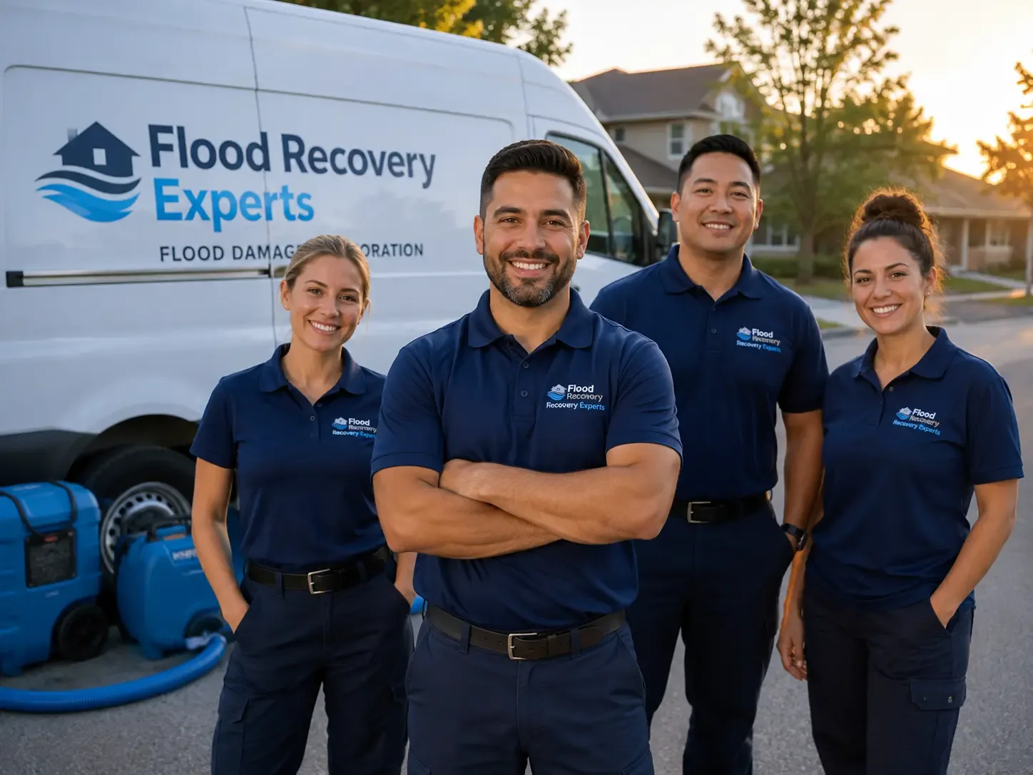 Flood Damage Cleanup company in Hamshire, TX